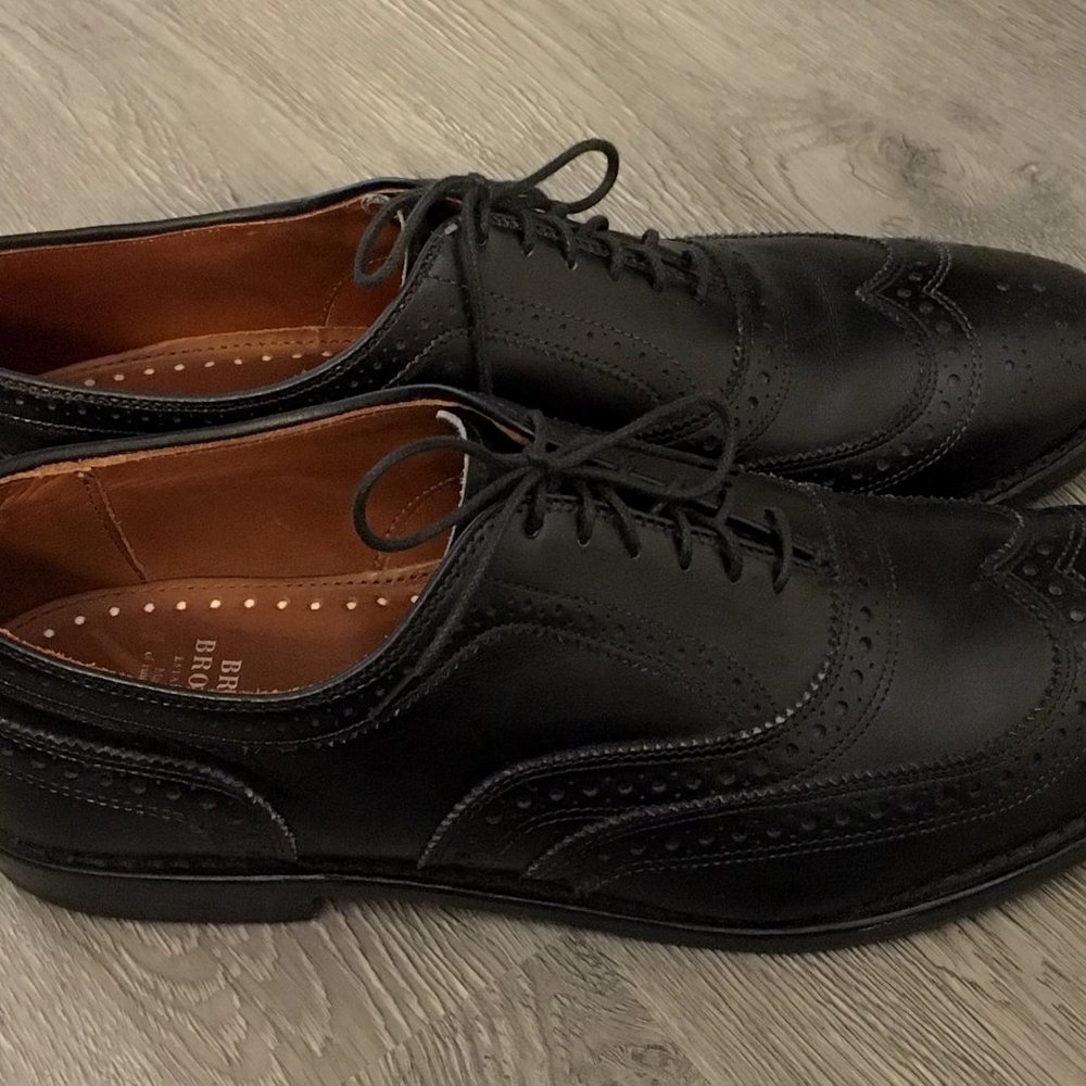 ALLEN EDMONDS BROOKS BROTHERS DRESS SHOES 11